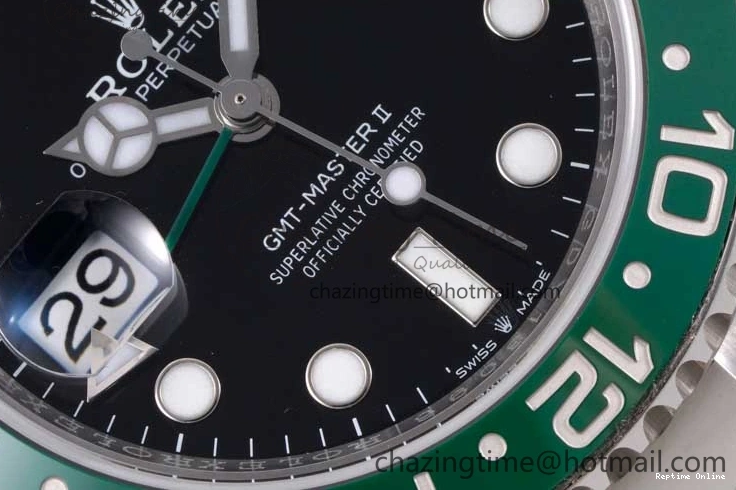 0409 HighQuality GMT Master II 126720 VTNR 904L SS Clean Factory 1:1 Best Edition on Oyster Bracelet VR3186 CHS 2375